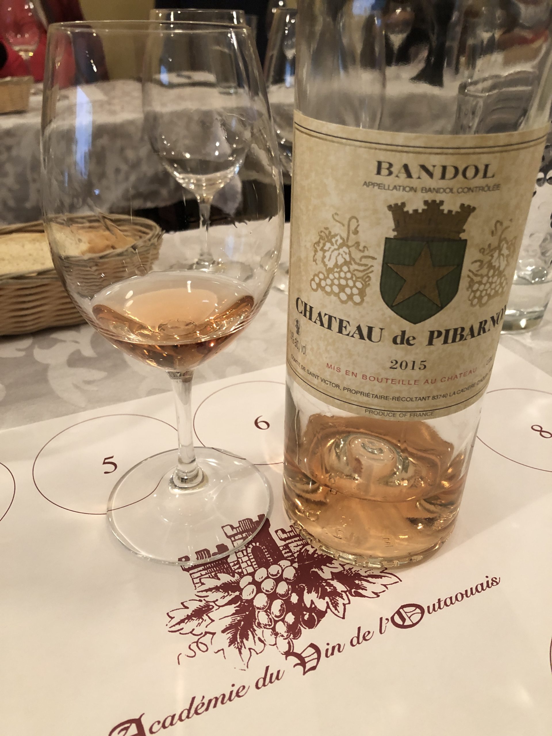Pibarnon rosé 2015